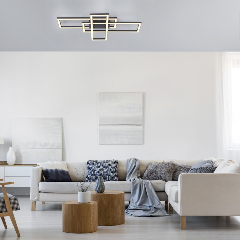 Zuma Line 14697-18 IVEN LAMPA SUFITOWA CZARNY