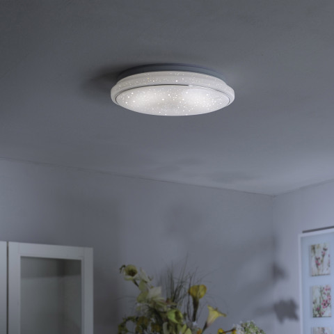 Zuma Line 14744-16 LOLASMART-JUPI LAMPA SUFITOWA SZARY