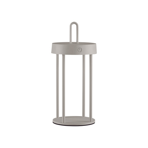 Zuma Line 19300-40 ANSELM LAMPA STOŁOWA BEZPRZEWODOWA SZARY