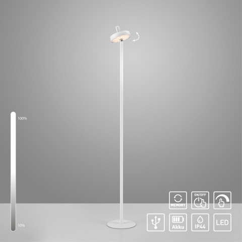 Zuma Line 19311-16 AMAG LAMPA PODŁOGOWA/ZEWNĘTRZNA BEZPRZEWODOWA BIAŁY