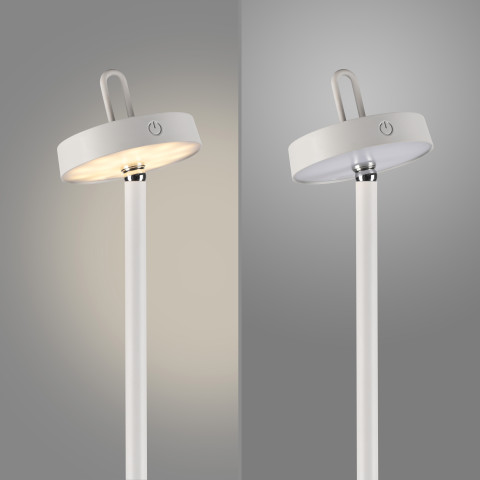 Zuma Line 19311-16 AMAG LAMPA PODŁOGOWA/ZEWNĘTRZNA BEZPRZEWODOWA BIAŁY