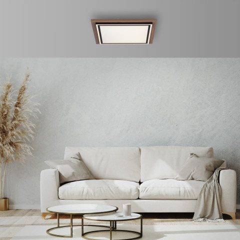 Zuma Line 6141-79 PALMA LAMPA SUFITOWA DREWNO