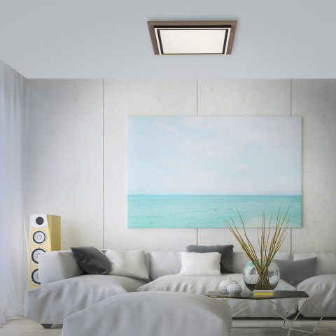 Zuma Line 6141-79 PALMA LAMPA SUFITOWA DREWNO