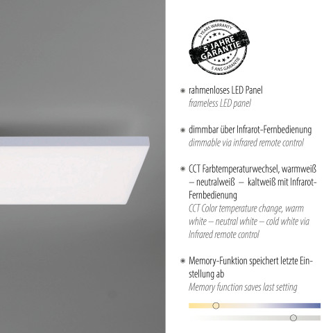 Zuma Line 8494-16 FRAMELESS LAMPA SUFITOWA BIAŁY