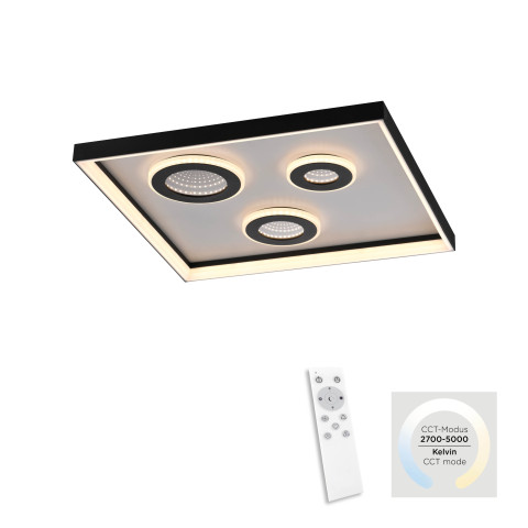 Zuma Line 6856-18 DUNE LAMPA SUFITOWA CZARNY 2
