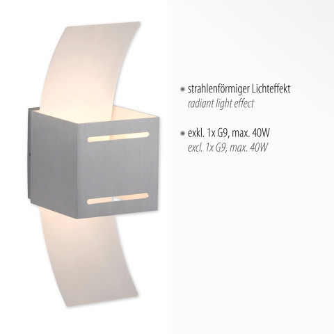 Zuma Line 9007-95 ORMA KINKIET ALUMINIUM