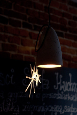 Febe S  - Lampa wisząca z betonu Loftlight