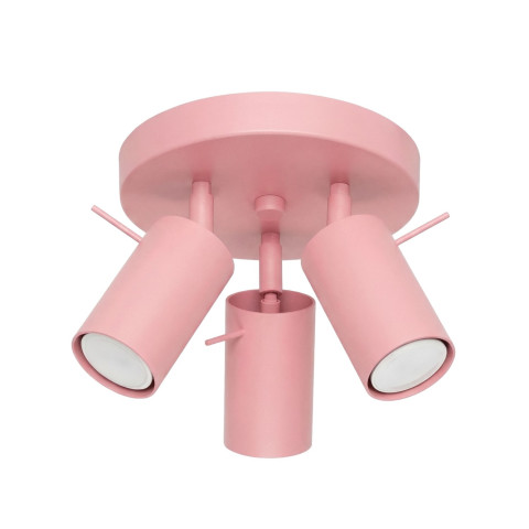 Plafon RING 3P różowy Sollux Lighting SL.2174