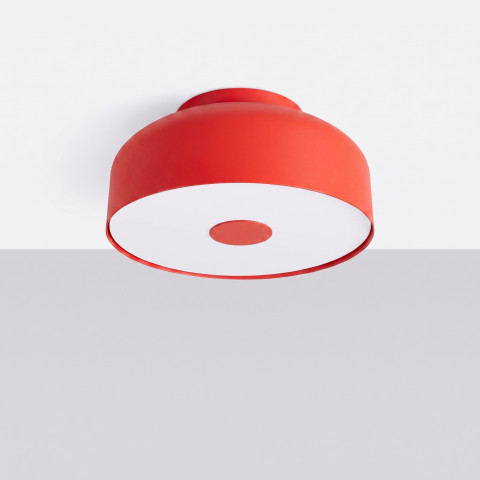 Plafon OMIQ czerwony Sollux Lighting SL.2285 2