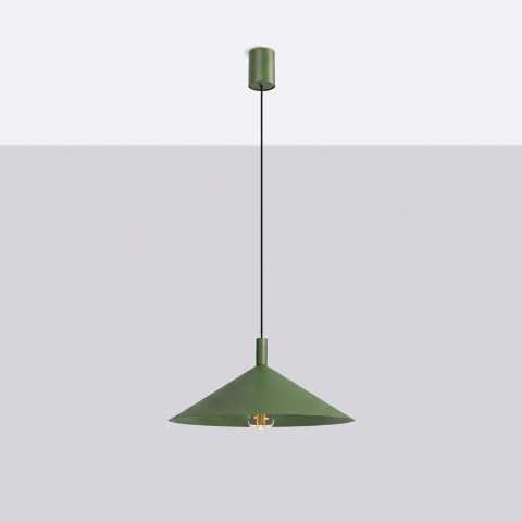 Lampa wisząca NOX 40 zielona oliwka Sollux Lighting SL.2540 2