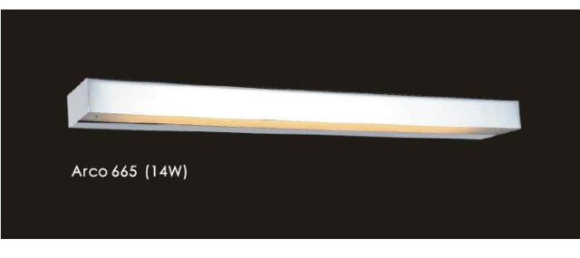 Arco 665 chrom -  Lampa ścienna Kinkiet Orlicki Design