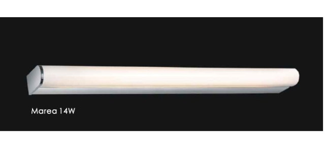 Marea 14W chrom -  Lampa ścienna Kinkiet nad lustro Orlicki Design