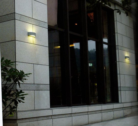 LESA ścienna srebrnoszara  - Kinkiet zewnętrzny IP54 na zewnątrz Red R10366  2