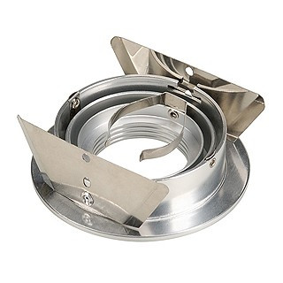 NEW TRIA GU10 ROUND wbudowana, aluminium mat, max. 50W, - Oczko halogenowe Spotline 111716