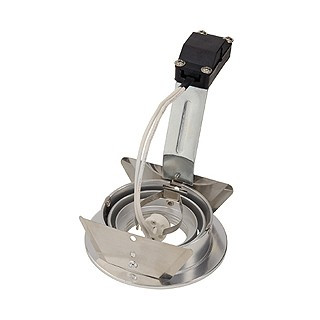 NEW TRIA GU10 ROUND wbudowana, aluminium mat, max. 50W, - Oczko halogenowe Spotline 111716 2