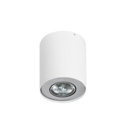 NEOS 1 biała WHITE / ALU -   Lampa sufitowa  Plafon Azzardo FH31431B jak Nero Pillar