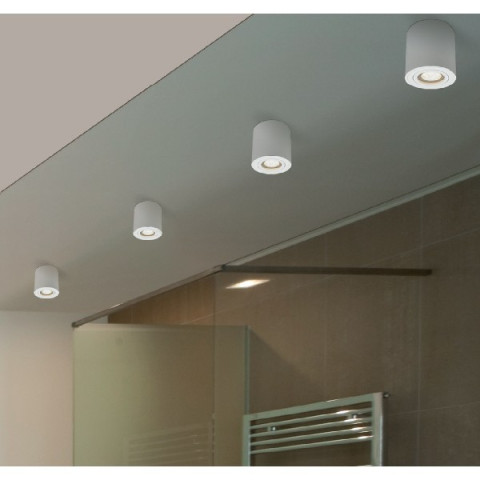 BPM 8017 LED  - KUP, oprawa oświetleniowa, natynkowa, ruchoma, kolor biały mat