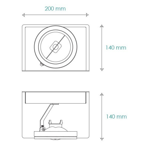 Yuzey - L BPM 8223 QR111/G53  Lampa sufitowa  BPM 