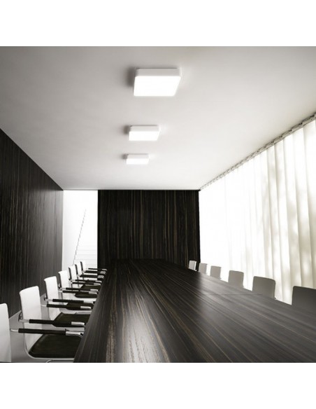MENSA sufitowa kwadratowa - Lampa Sufitowa Rendl light studio