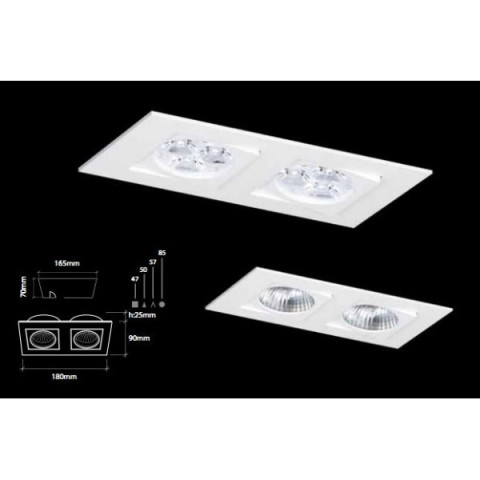 BPM 4201 12V Oprawa wpuszczana