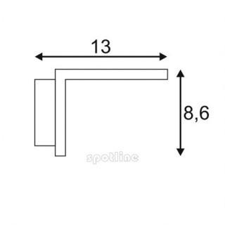 Angolux wall W - Lampa LED Kinkiet Spotline 231351