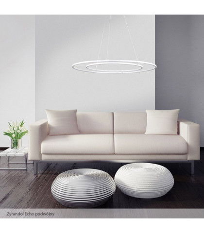 ECHO 60+90 Żyrandol podwójny -  Lampa wisząca Ramko 67934