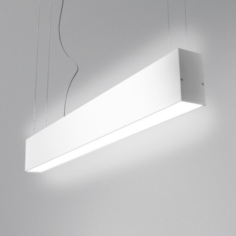 SET TRU up&down 198 LED zwieszany AQForm - Lampa wisząca prostokątna kwadratowa profil LED góra dół 50245