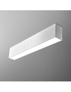 SET TRU 86 LED hermetic L natynkowy AQForm 40084 - Lampa sufitowa IP44 prosta forma belka listwa LED