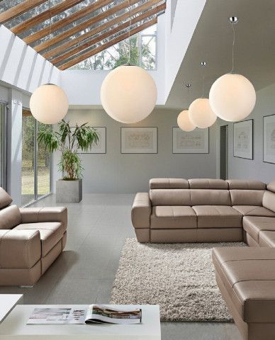 WHITE WHITE BALL 30 FLWB30WH - Lampa wisząca Azzardo