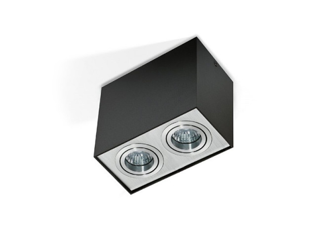 ELOY 2 BLACK ALU GM4204 lampa sufitowa plafon Azzardo
