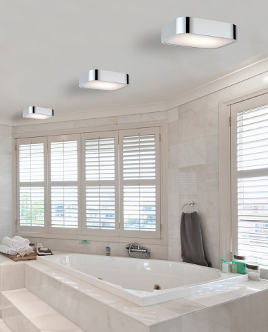 Lampa LUCIE 25 LC3412 - Plafon IP44 chrom Azzardo 2