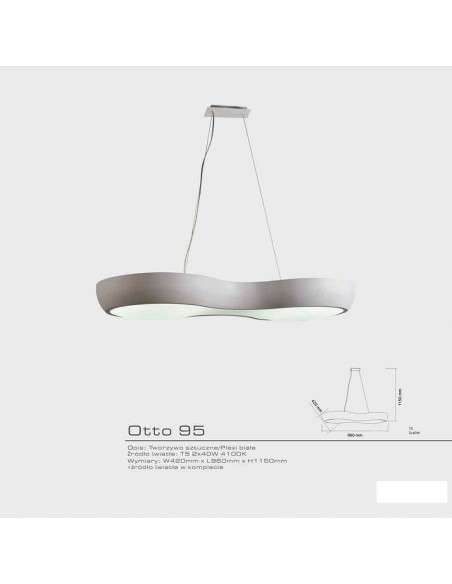 Otto 95  -  Lampa wisząca Orlicki Design