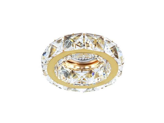 ESTER 1 GOLD - Lampa wpuszczana Azzardo DM1000-1-GO