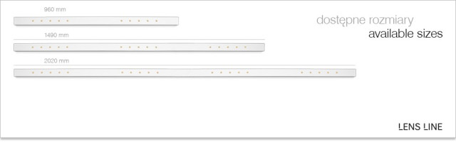 LENS LINE 96 BV LED WW section zwieszany (3000K)  - Lampa wisząca Aquaform (50282BV-02)