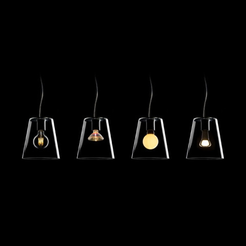 BABU 22 wisząca  - Lampa Wisząca szkło przezroczyste Rendl light studio R11831