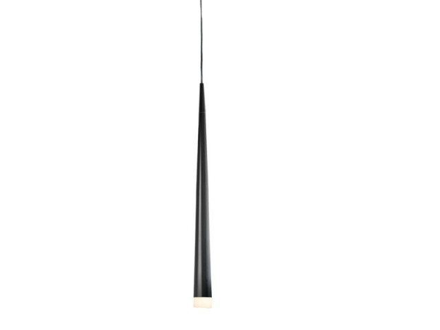 Lampa wisząca STYLO 1 BLACK Azzardo  czarna rurka wisząca 