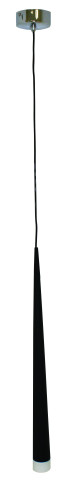 Lampa wisząca STYLO 1 BLACK Azzardo  czarna rurka wisząca  2