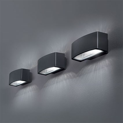 ANDROMEDA AP1 Antracyt  - Kinkiet zewnętrzny lampa ścienna na elewacje  Ideal Lux  061580 2