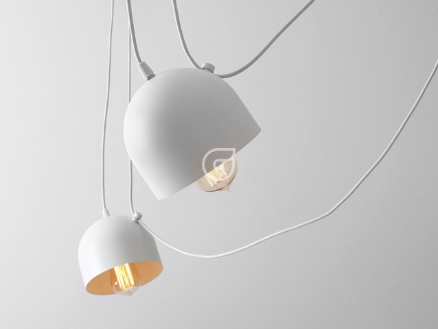 Popo 6, biały -  Lampa sufitowa wisząca Customform