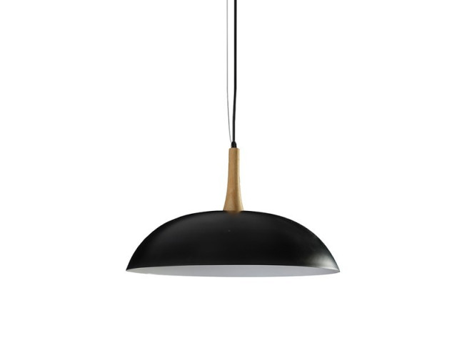 PERUGIA BLACK - Lampa wisząca Azzardo FLPE50BK