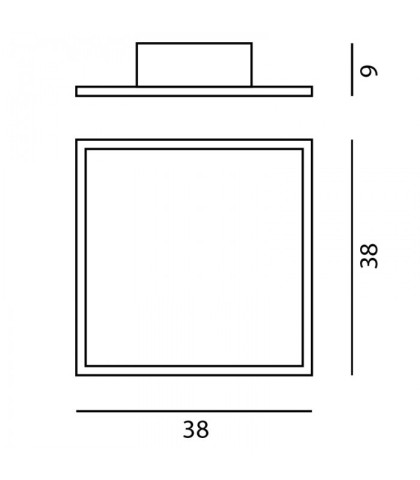 AKIRA LED Kinkiet  - Lampa ścienna Ramko 67078