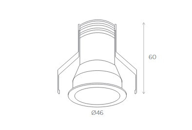 Magrit 20127 LED oprawa schodowa BPM