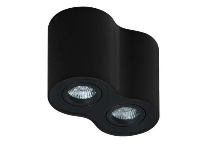 Bross 2 Czarny / Czarny AZ2136 - Lampa sufitowa tuba czarna Plafon  Azzardo 2