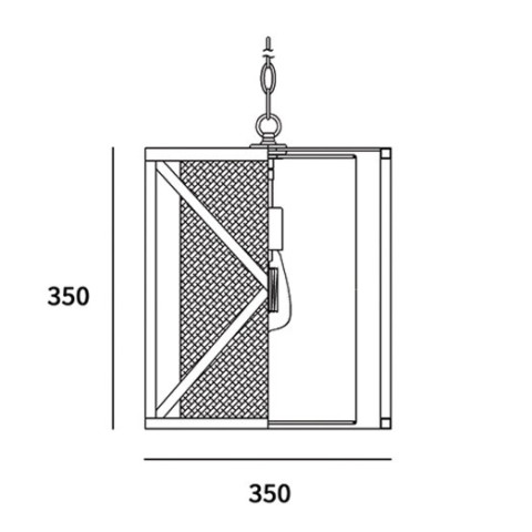 New York - P01403WH AU - Lampa industrialna loftowa styl skandynawski Cosmo Light