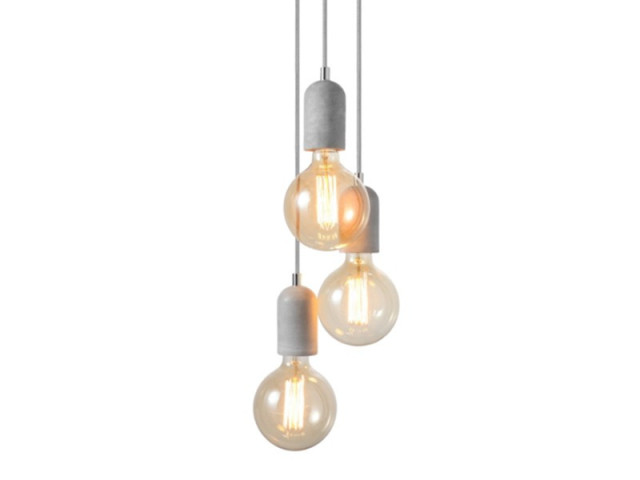 VOLTA 3 Azzardo Lampa Wisząca z betonu BP-9093