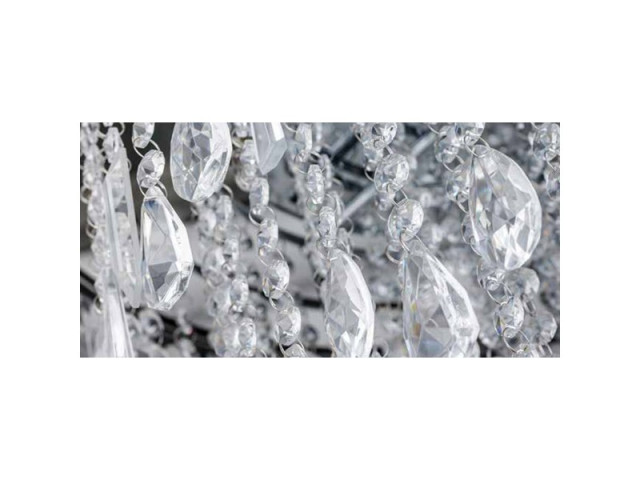 KALABRIA PENDANT Azzardo Lampa wisząca glamour kryształki DEL-3872-6P