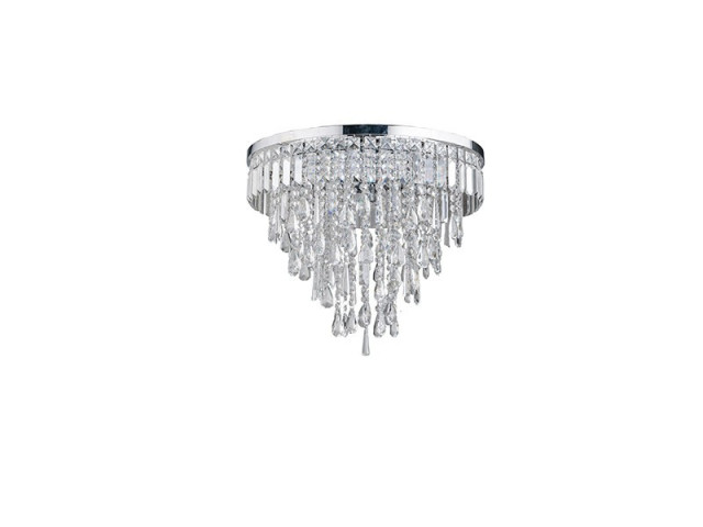 KALABRIA TOP Azzardo Plafon glamour kryształki DEL-3872-6P