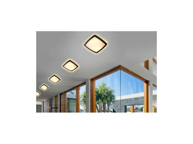 FANO S  - Lampa sufitowa IP54,  kinkiet LED Azzardo MAX-1316S  2