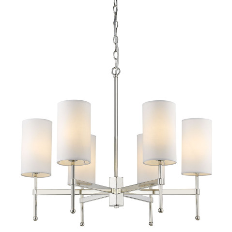 Lampa wisząca DENVER P06994WH NI - Lampa industrialna glamour loftowa Cosmo Light Żyrandol  2