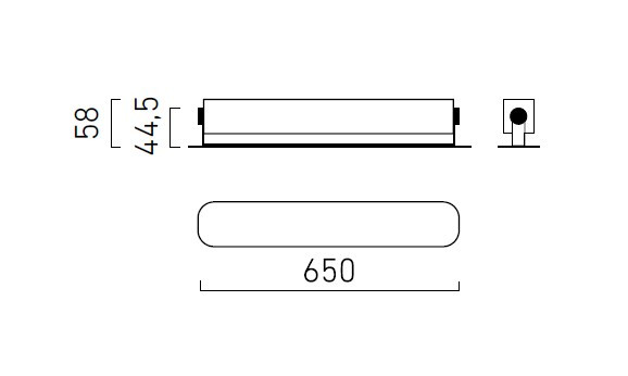 ILLU 60 N (4000K) CHORS |Kinkiet LED IP44